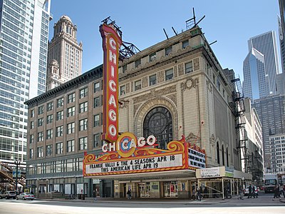 Chicago Theatre, by Daniel Schwen
