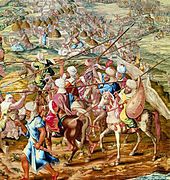 Tropas otomanas en la conquista de Túnez, 1535.