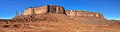 East aspect of Mitchell Mesa with Three Sisters to the left