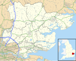 RAF Debden is located in Essex
