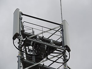 Détails des antennes avec leur feeders.