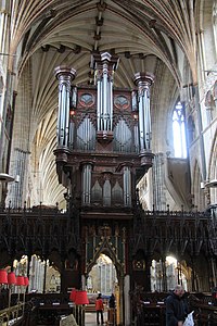 L'orgue (XVIIe siècle).