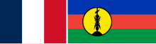 Description de l'image Flags of New Caledonia.svg.