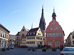 Marktplatz mit Rathaus