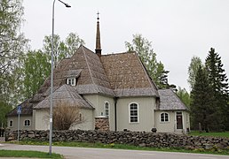 L'église rurale d'Heinola.