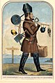 Image 19"Independent Gold Hunter on His Way to California", c. 1850 (from History of California)