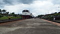 Un train en gare de Glenmore