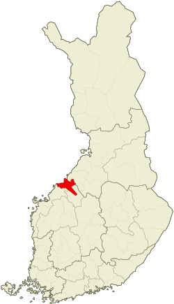 Location of Kokkola sub-region