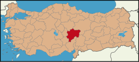 Localisation de Kayseri (province)