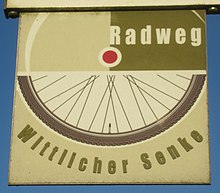 Logo des Radwegs Wittlicher Senke