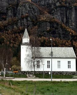 View of the village church