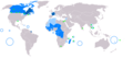 Monde Francophone (source pour l'afrique [1]