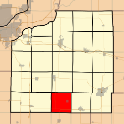 Location in Henry County