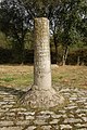 Miliario de Zadagós (Piñeira de Arcos, Sandiás), na Vía Nova do itinerario de Antonino