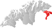 Sør-Varanger within Troms og Finnmark