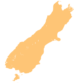 Map showing the location of Ferrymead Regional Park