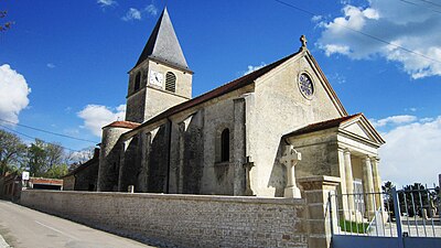 L’église Saint-Martin.