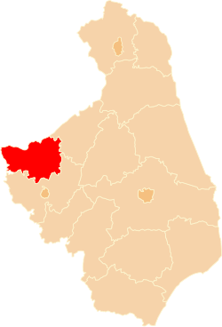 Location of Kolno County