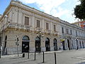 Palazzo Melissari-Musitano che costituisce la scena sud-est della piazza.