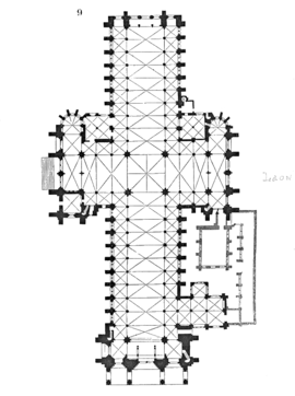 Planta según Eugène Viollet-le-Duc