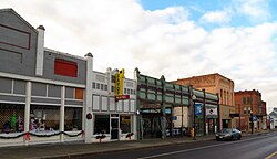 Downtown Pomeroy in 2018