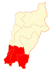 Location in the Atacama Region