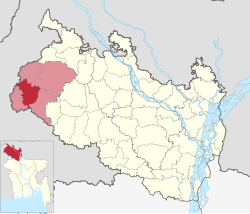 Location of Ranisankail