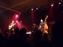 The Reverend Horton Heat performing in 2010