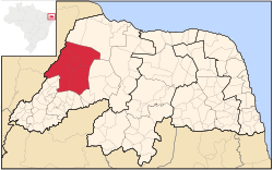 Location of Chapada do Apodi