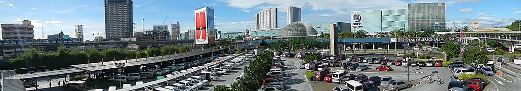 A panorama of the SM North Edsa (2013)