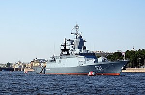 Russian corvette Soobrazitelny