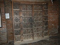 Ancient cabinet, museum exterior