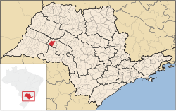 Location in São Paulo