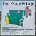 Tlocrt Opatije sv. Lucije