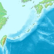 ラサ島鉱業所の位置（南西諸島内）