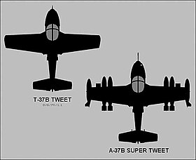 vue en plan de l’avion