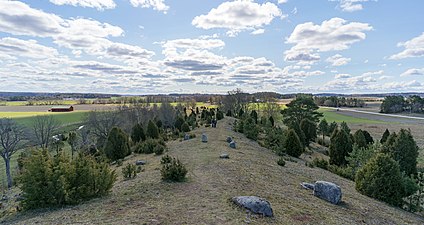 Vånsjöåsen - vy mot söder.