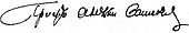 signature d'Alexeï Vassiliev