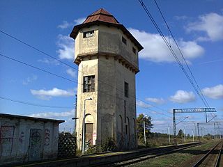 Torre de água em Grajewo