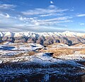 Massif de Zard Kuh l'hiver