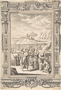 The law of the leper in the day of his cleansing, gravure (c. 1730, Metropolitan Museum of Art).