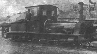 Steam locomotive 'Trewithan'
