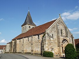 The church in Saint-Plaisir