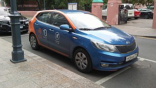 Coche del carsharing BelkaCar