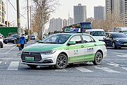 BYD Qin taxi in Zhengzhou