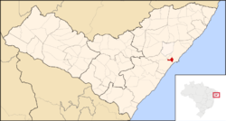 Location of Coqueiro Seco