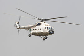 Bangladesh Air Force Mil Mi-17 helicopter at UN Peacekeeping mission