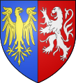 Armes de la commune française de Bouxwiller - Bas-Rhin.