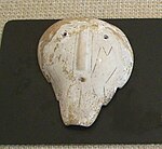 A shell gorget from the Nodena site