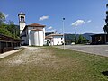 Il campo parrocchiale di Monteprato e la chiesa di San Giorgio